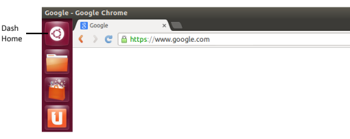 Google Chrome window with Dash Home.