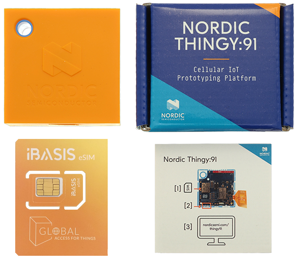 Nordic Thingy:91 hardware content